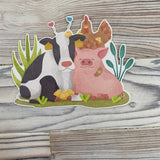 Vegan Sticker Collection illustrated By Akari Watanabe