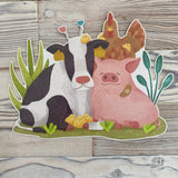 Vegan Sticker Collection illustrated By Akari Watanabe