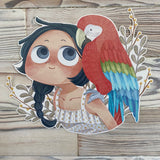 Vegan Sticker Collection illustrated By Akari Watanabe
