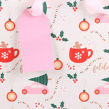 Sugarplum Fun Christmas Print Gift Bag 23cm Medium