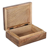 Triple Moon Mangowood Tarot Card Box