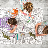 Eggnogg Colour-in Giant Poster / Tablecloth - Dinosaurs
