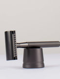 Double Edged Steel Safety Razor With Stand