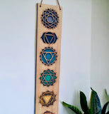 Large Hanging Chakra Plaque