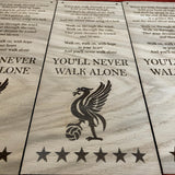 Liverbird You’ll Never Walk Alone Plaque