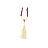 Self Confidence Rosewood & Yellow Jasper Mallah Necklace