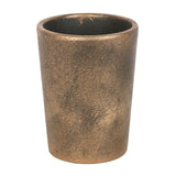 Triple Moon Bronze Terracotta Plant Pot by Lisa Parker