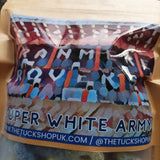 Super White Army Pick n Mix 800g Sweet Bag Gift
