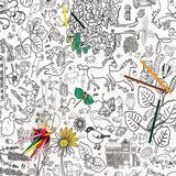 Eggnogg Colour-in Giant Poster / Tablecloth - Countryside