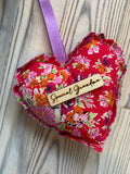 Mother’s Day Hanging Mini Fabric Heart