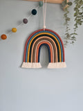 Macrame Medium Rainbow Wall Hanging