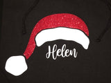 Personalised Christmas Hat Family T Shirt