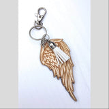 Personalised Wooden Bag Charm