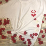 Queen Or King Of Hearts T Shirt/hoodie/sweatshirt