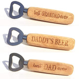 Wooden bottle openers