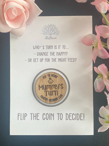 parent decision coin eco baby shower gift 