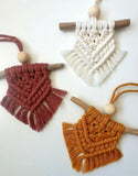 Macrame Oil Diffuser Car Hanger & Keyring Bundle