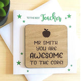 Teacher Awesome To The Core Coaster