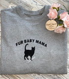 Personalised Fur Baby Mama Sweatshirt