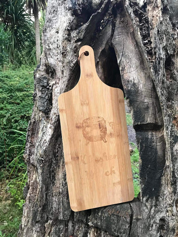 kitchen witch chopping board