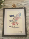 NHS Fairy Original Watercolour Painting