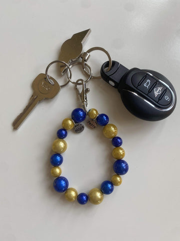 Resin Bead Keychain Support Ukraine 🇺🇦