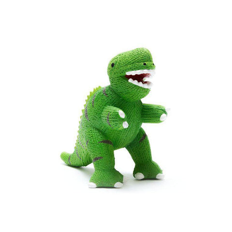 Best Years Ltd My First Natural Rubber T Rex Teether and Bath Toy