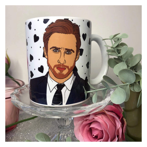 Ryan Gosling Mug 
‘Single/Taken/Mentally Dating Ryan Gosling’